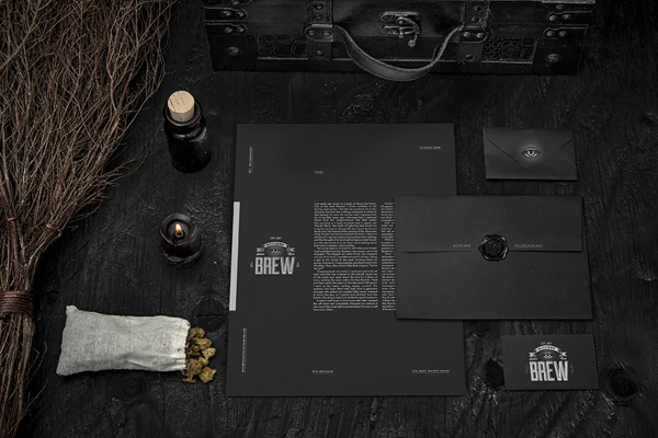 Bitches' Brew design branding identity by Wedge and Lever 0 _0