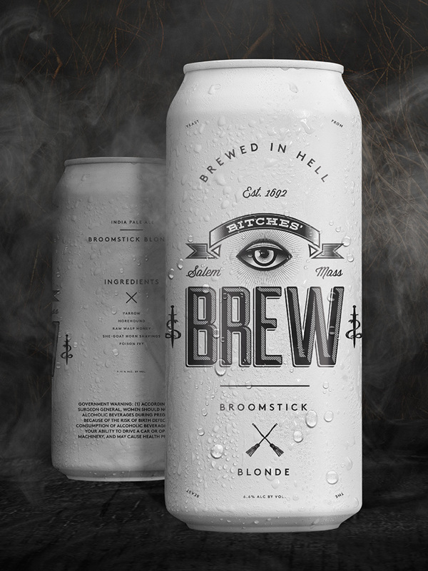 Bitches' Brew design branding identity by Wedge and Lever 0 _009