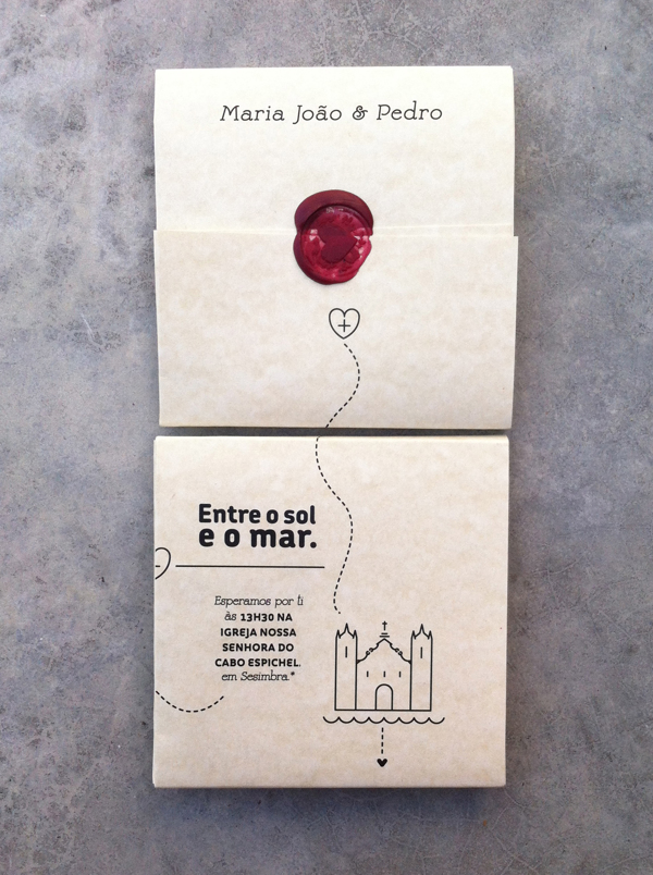 Susana Antão Maria João & Pedro wedding invitation design _002