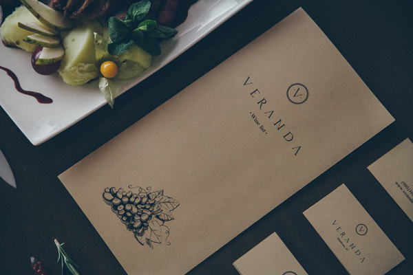 Tibor Tovt Veranda restaurant visual identity branding design _009