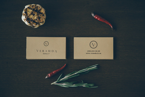Tibor Tovt Veranda restaurant visual identity branding design _010
